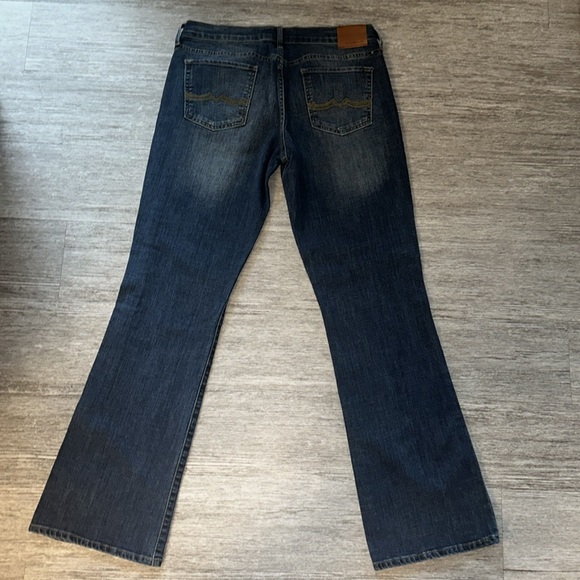 Lucky Brand Sweet N Low Vintage Cotton Blend Flare Jeans - Picture 3 of 12